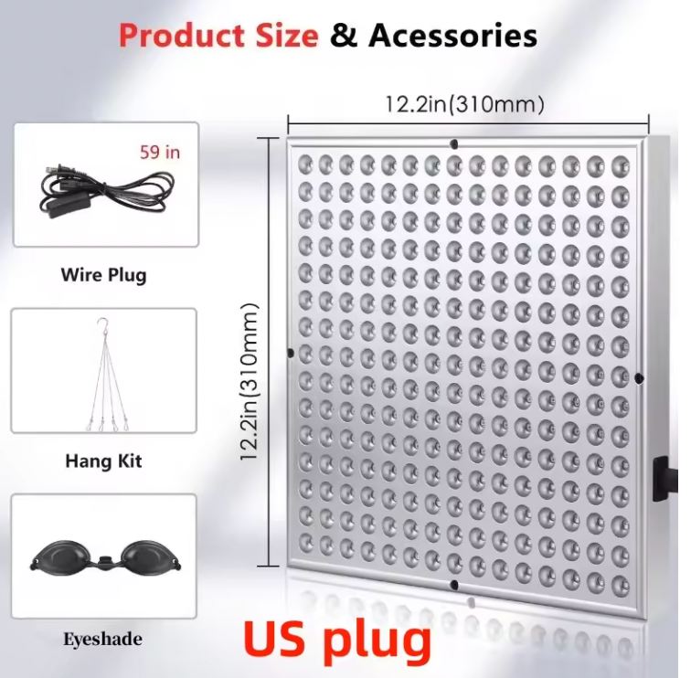 Led redlight therapy light