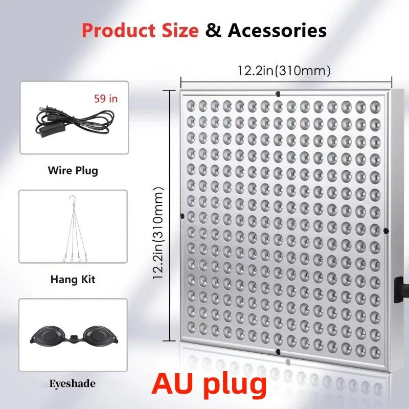 Led redlight therapy light